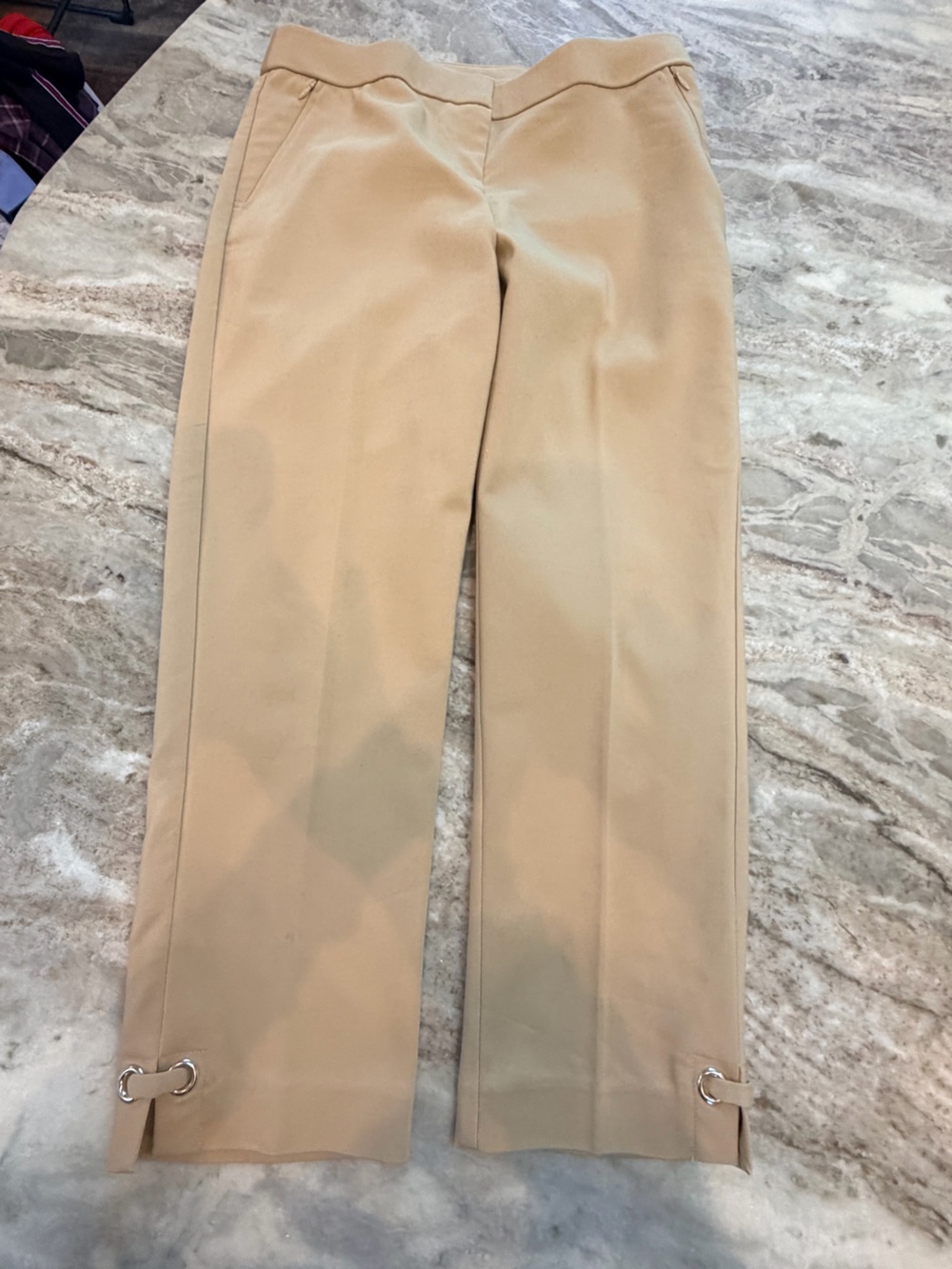 Rafaella Curvy Khaki Tan Dress Pants Trousers Size 4